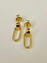 Carica l'immagine nel visualizzatore di Gallery, Orecchini in argento Longovale small