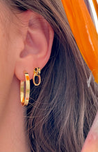 Carica l'immagine nel visualizzatore di Gallery, Orecchini in argento Ellisse creola