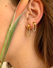 Carica l'immagine nel visualizzatore di Gallery, Orecchini in argento Lungovale