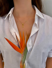 Carica l'immagine nel visualizzatore di Gallery, Collana in argento Lungovale