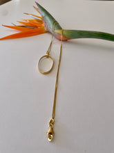 Carica l'immagine nel visualizzatore di Gallery, Collana in argento Ellisse medium