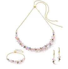 Carica l'immagine nel visualizzatore di Gallery, Braccialetto GeoCUBE® Dancing Crystals  Rosa Chiaro 4639/30-1920