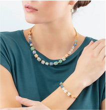 Carica l'immagine nel visualizzatore di Gallery, Collana GeoCUBE®  Square Multicolor 4425/10-1576