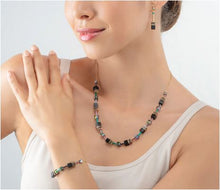 Carica l'immagine nel visualizzatore di Gallery, Braccialetto GeoCUBE® Iconic Nature Chain noir multicolore 3035/30-1315