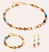 Carica l'immagine nel visualizzatore di Gallery, Collana GeoCUBE® Iconic Earth Mirage oro  2838/10-1131
