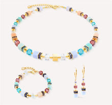 Carica l'immagine nel visualizzatore di Gallery, Collana GeoCUBE® Precious Statement Art Nouveau  3039/10-1578
