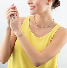 Carica l'immagine nel visualizzatore di Gallery, Orecchini Coeur De Lion Mini Cubes Perle Gold 4356/21-1516