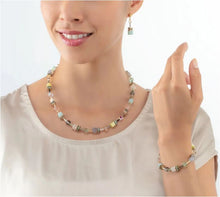 Carica l'immagine nel visualizzatore di Gallery, Orecchini GeoCUBE® Iconic Precious Multicolor Gentle  Gold 4905/21-1576