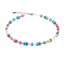 Carica l'immagine nel visualizzatore di Gallery, Collana GeoCUBE® Iconic Vibrant Multicolor 2838/10-1517