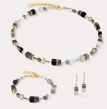 Carica l'immagine nel visualizzatore di Gallery, Collana GeoCUBE® Precious Motion Stone Whisper oro  3017/10-1211