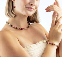 Carica l'immagine nel visualizzatore di Gallery, Collana GeoCUBE® Iconic Precious Festive rosso  4905/10-0316