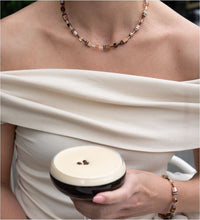 Carica l'immagine nel visualizzatore di Gallery, Collana GeoCUBE® Iconic Mocha Mousse  2838/10-1100
