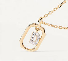 Carica l'immagine nel visualizzatore di Gallery, PDPAOLA Donna Collana Mini Letter Gold D - CO01-515-U