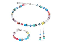 Carica l'immagine nel visualizzatore di Gallery, Collana GeoCUBE® Iconic Vibrant Multicolor 2838/10-1517