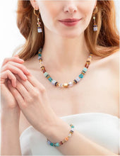 Carica l'immagine nel visualizzatore di Gallery, Collana GeoCUBE® Precious Statement Art Nouveau  3039/10-1578