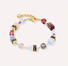 Carica l'immagine nel visualizzatore di Gallery, Bracciale GeoCUBE® Iconic Precious Golden Blush  - 4905/30-1924