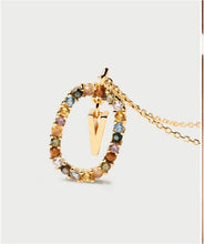 Carica l'immagine nel visualizzatore di Gallery, PDPAOLA Donna Collana New Letters V - CO01-281-U