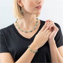 Carica l'immagine nel visualizzatore di Gallery, Bracciale GeoCUBE® Iconic Mono Oro verde  4020/30-0533