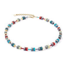 Carica l'immagine nel visualizzatore di Gallery, Collana Boho Winter Cube Multicolor 4412/10-1592