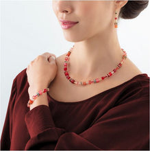 Carica l'immagine nel visualizzatore di Gallery, Bracciale GeoCUBE® Iconic Red Gold -2838/30-0300