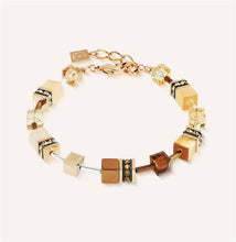 Carica l'immagine nel visualizzatore di Gallery, Bracciale Iconico GeoCUBE® Mocha Mousse  2838/30-1100