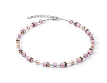 Carica l'immagine nel visualizzatore di Gallery, Collana GeoCUBE® Pink 4016/10-0829