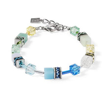 Carica l'immagine nel visualizzatore di Gallery, Bracciale GeoCUBE® Iconic Acqua - Verde -4905/30-2005