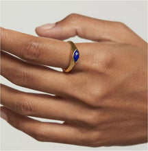 Carica l'immagine nel visualizzatore di Gallery, PDPAOLA Donna Anello Vanilla Lapis misura 10 -AN01-A49-10