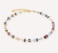 Carica l'immagine nel visualizzatore di Gallery, Collana GeoCUBE® Iconic Precious Golden Blush  4905/10-1924