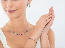 Carica l'immagine nel visualizzatore di Gallery, Orecchini Coeur De Lion Joyful rosa azzurro 4565/21-1522