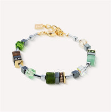 Carica l'immagine nel visualizzatore di Gallery, Bracciale GeoCUBE® Precious Motion Forest Light oro  3017/30-0500