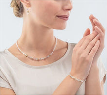 Carica l'immagine nel visualizzatore di Gallery, Bracciale Mini Cubes oro-bianco  4565/30-1416