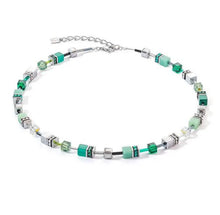 Carica l'immagine nel visualizzatore di Gallery, Collana GeoCUBE® Iconic Verde Silver 2838/10-0500