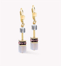 Carica l'immagine nel visualizzatore di Gallery, Orecchini GeoCUBE® Iconic Precious Golden Blush  4905/20-1924