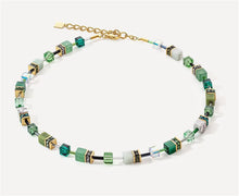 Carica l'immagine nel visualizzatore di Gallery, Collana GeoCUBE® Iconic Precious verde  4905/10-0500