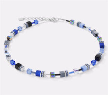 Carica l'immagine nel visualizzatore di Gallery, Collana GeoCUBE® blu cobalto  4014/10-0712