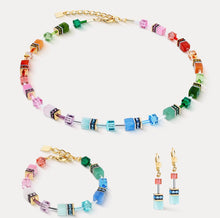Carica l'immagine nel visualizzatore di Gallery, Bracciale GeoCUBE® Iconic Precious Rainbow -  4905/30-1520