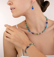 Carica l'immagine nel visualizzatore di Gallery, Braccialetto GeoCUBE® blu-verde  - 2838/30-0705