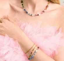 Carica l'immagine nel visualizzatore di Gallery, Bracciale GeoCUBE® Iconic Precious Rainbow -  4905/30-1520