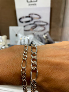 Bracciale argento uomo Groumette