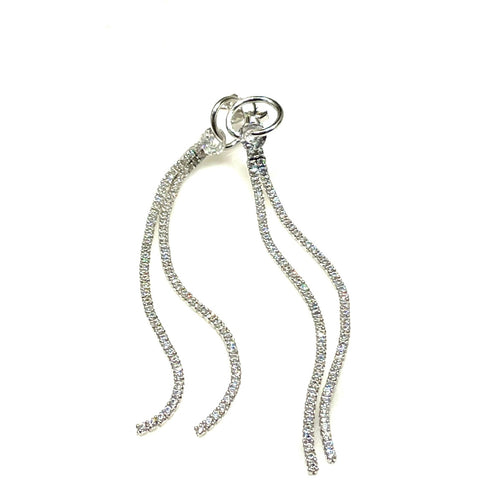 Orecchini  argento  Design Tennis