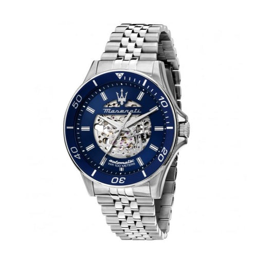 Orologio Automatico Uomo Maserati Sfida Blu Dial  - R8823140011