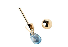 Carica l'immagine nel visualizzatore di Gallery, PDPAOLA Donna Orecchino singolo  Blue Lily Single-PG01-202-U