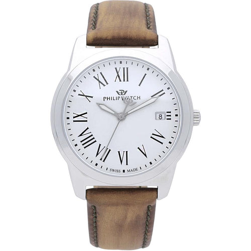 Orologio Philip Watch TIMELESS GENT 38MM WHITE. - R8251495002