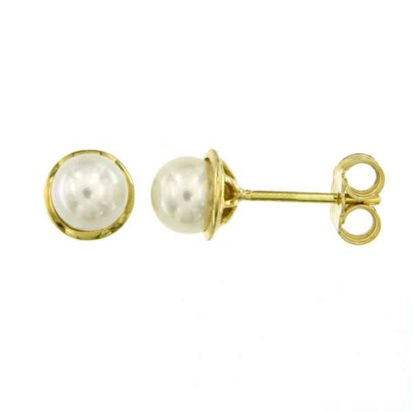 Minimal: Orecchini oro 18kt e perle