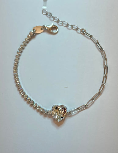 Bracciale Cuore argento